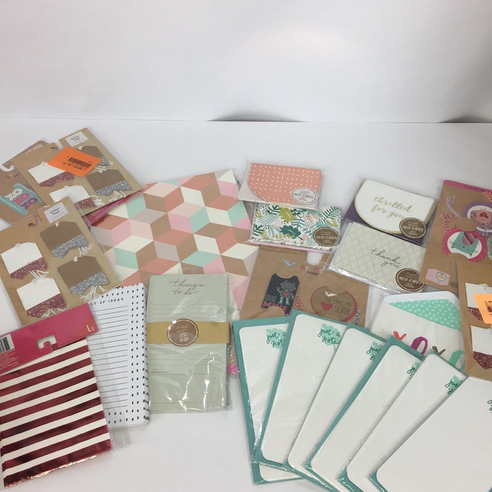 Huge Stationary Lot, 21 Items
